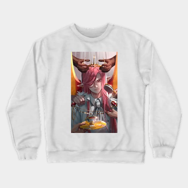 Technoblade The Prince Crewneck Sweatshirt by SaucyBandit